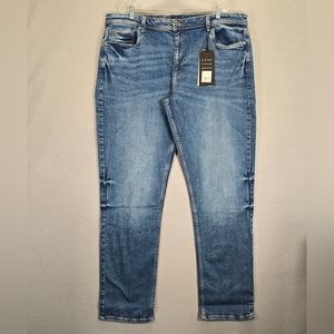 NYC The Perfect Jean Men’s Athletic Fit Stream Med Blue Size 42 X 36 New